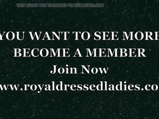 Royal Dressed Ladies - Valium 3 - Fully Clothed Fur sex film
