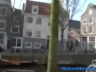 असली डच पुकार गर्ल बेकार और tugs